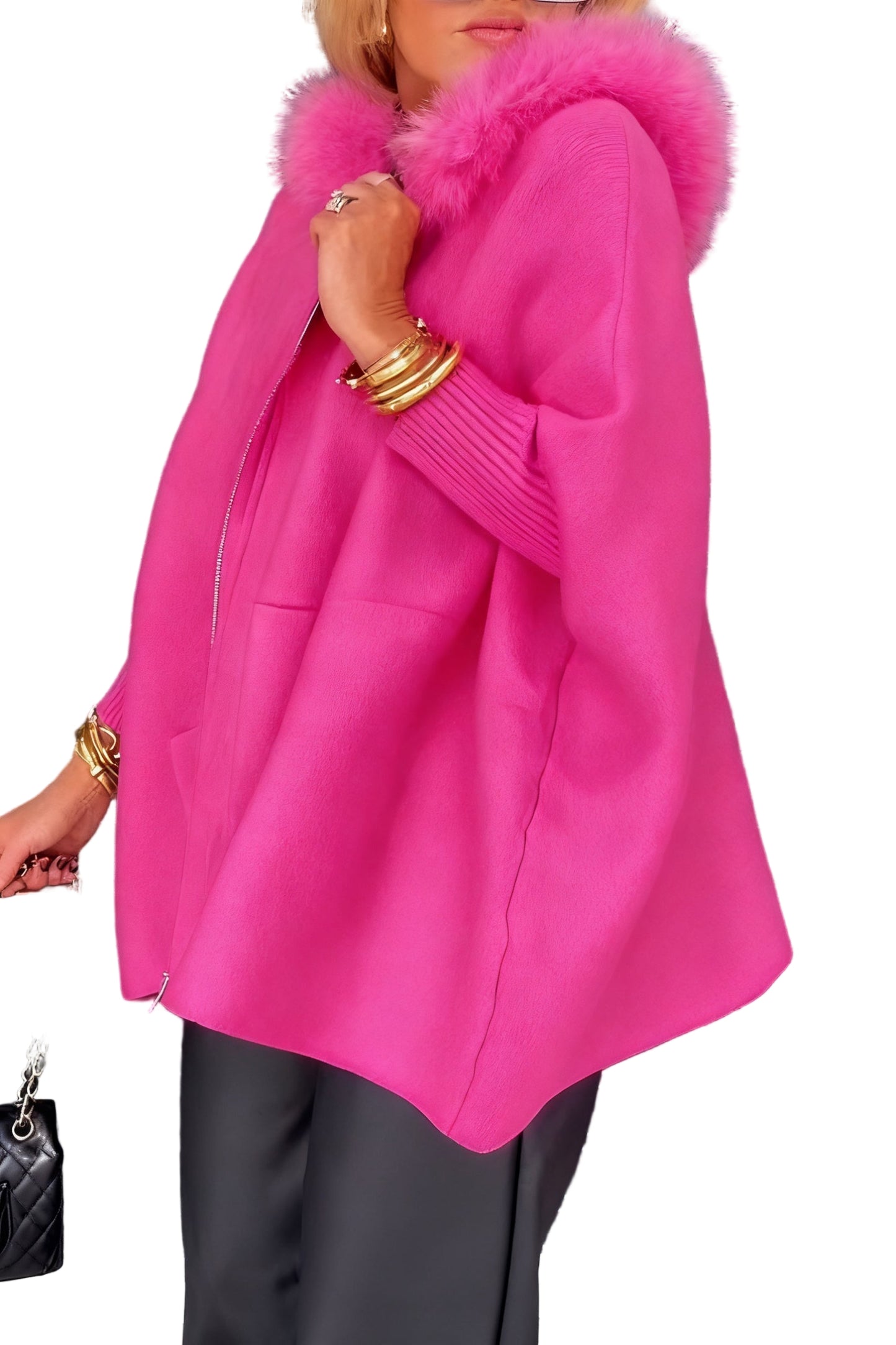 Anouka – Kurtka z kapturem zapinana na zamek z długimi rękawami