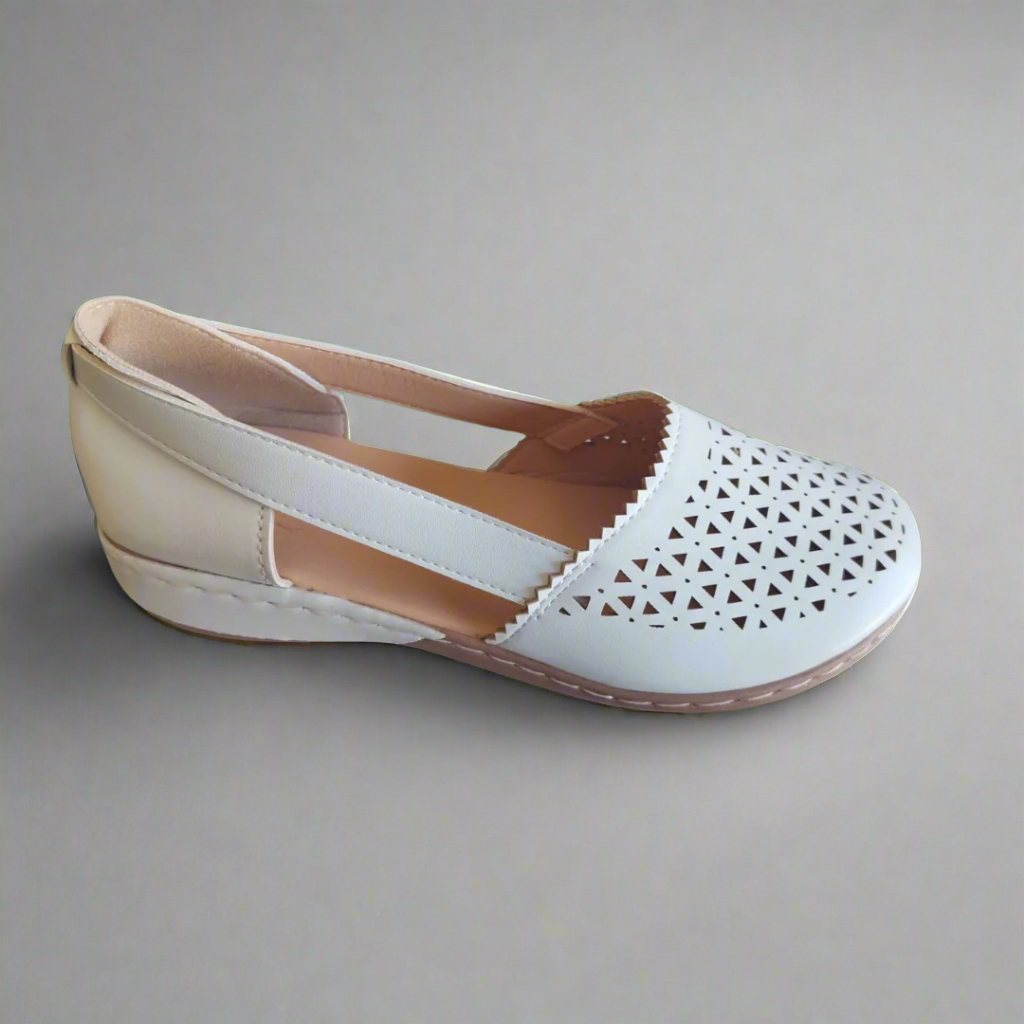 Krystyna - Ortopedyczny but komfortowy wykonany z materiału premium