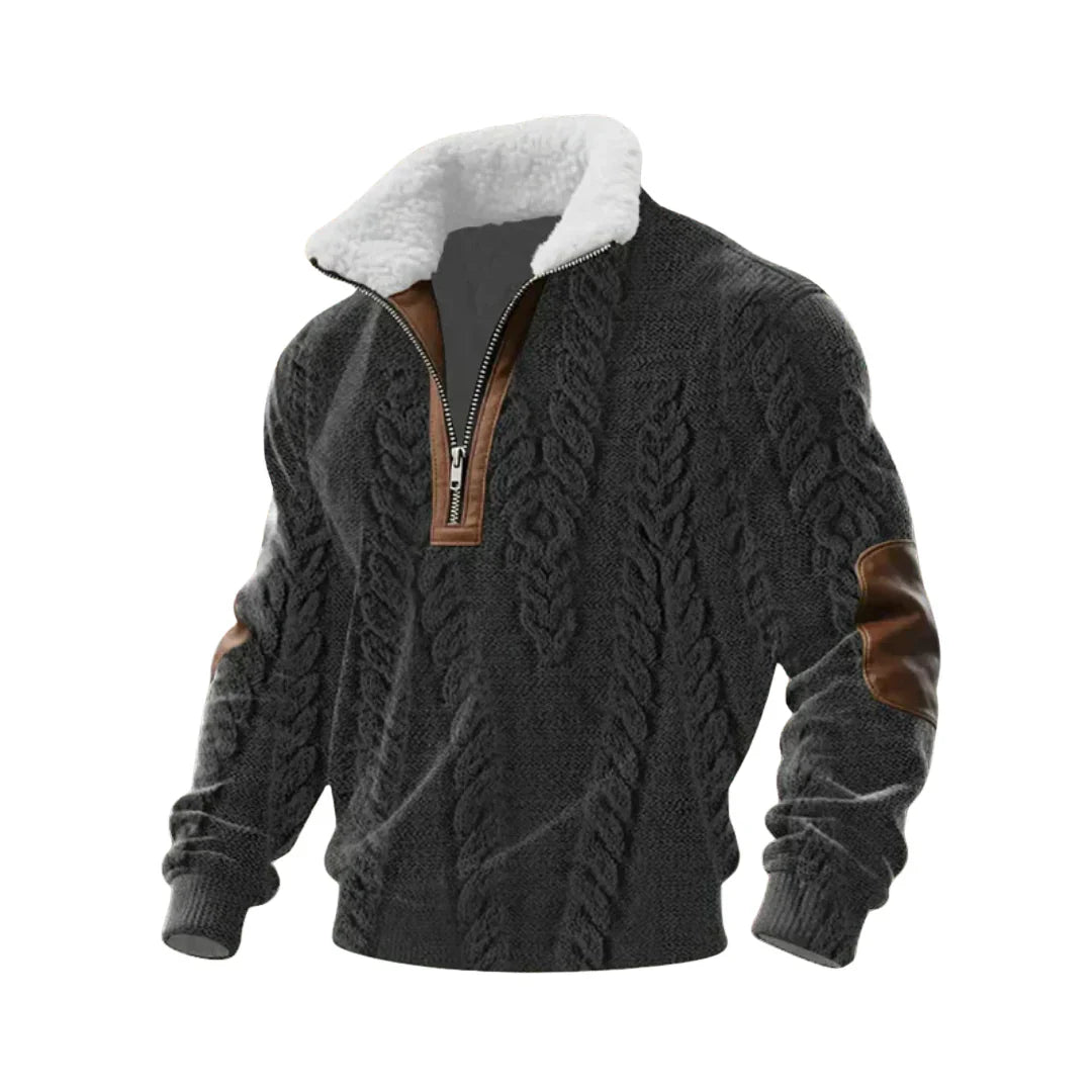 Lorenzo | Polarowy sweter z golfem