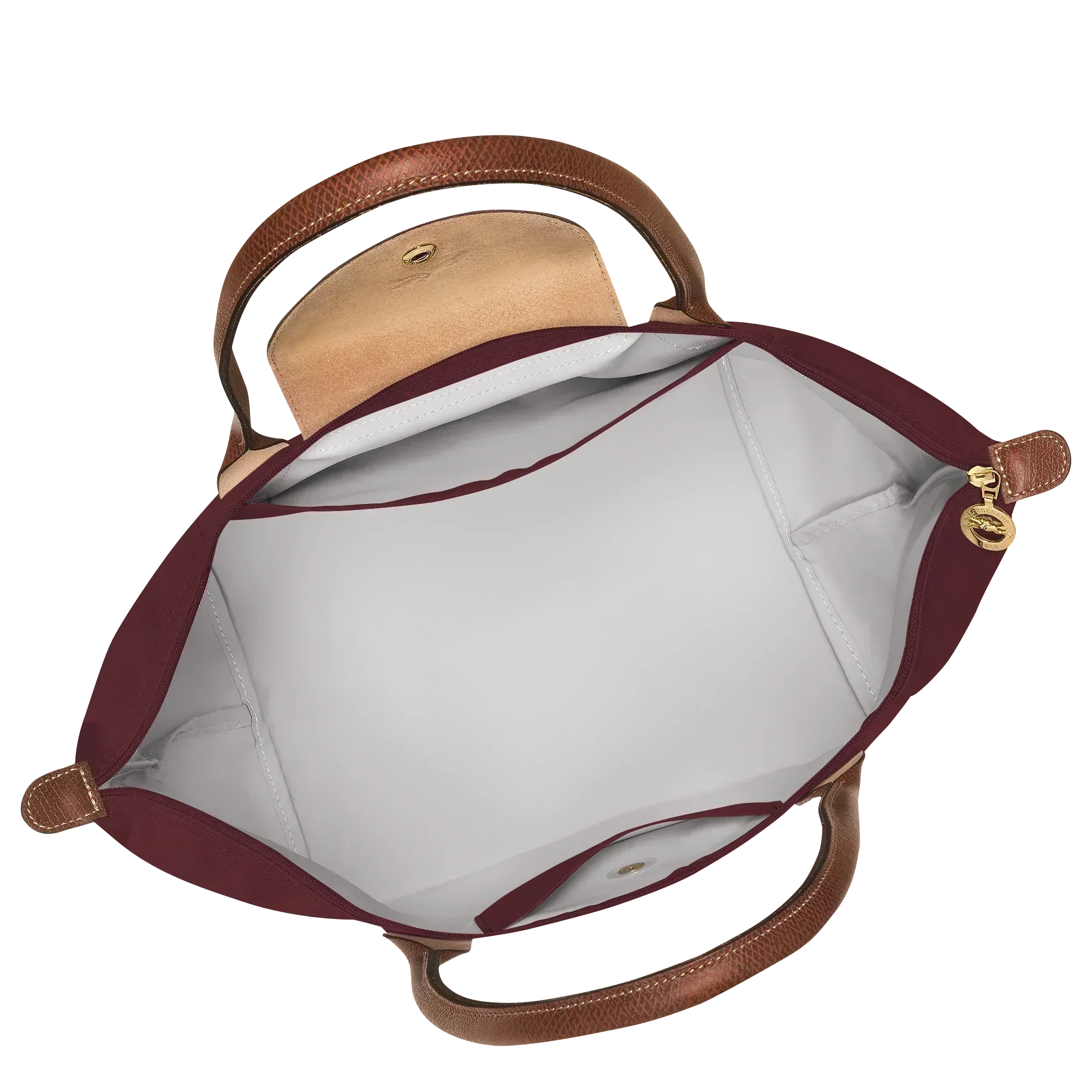 | Duża torba Le Pliage, bordowa