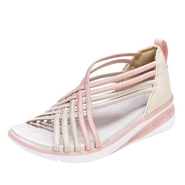 Jesina – Ortopedyczne sandały wiosenne z pianką memory i wsparciem łuku stopy