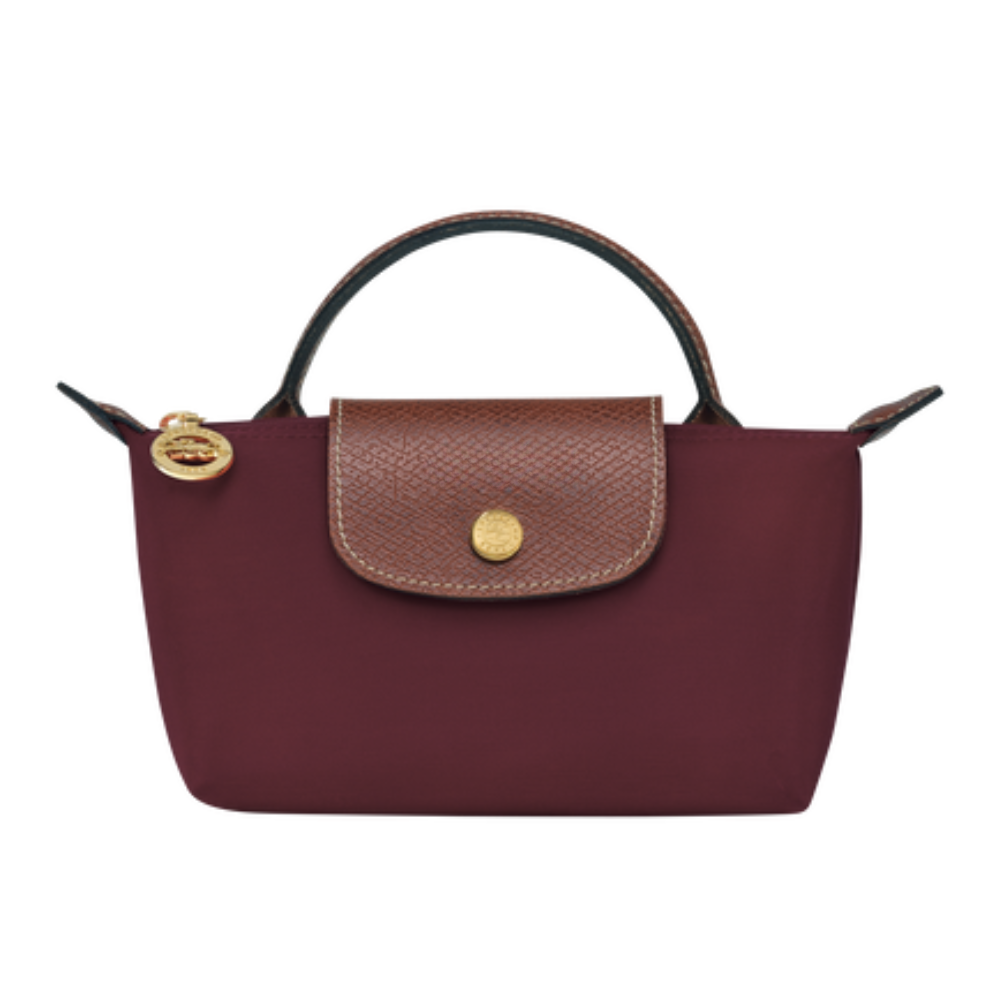 Torebka Élaine | Le Pliage Mini, bordowo-czerwona