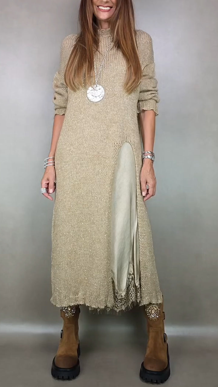 Anarise – Elegancka sukienka maxi