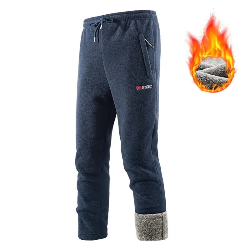 Outdoor Norway | Premiumowy zimowy zestaw polarowy z ociepleniem dla mężczyzn