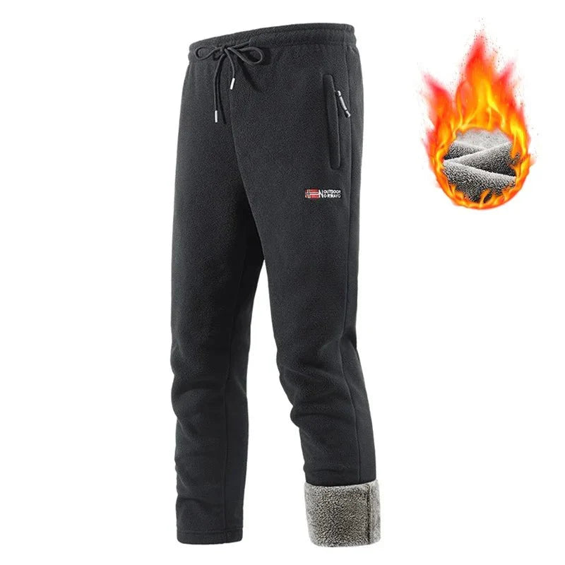 Outdoor Norway | Premiumowy zimowy zestaw polarowy z ociepleniem dla mężczyzn