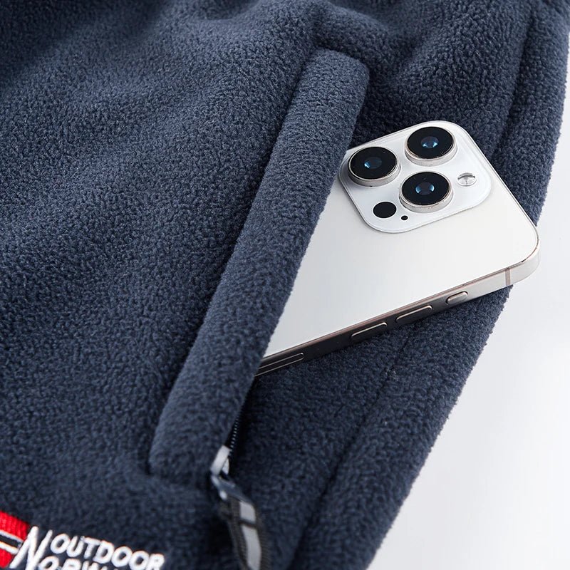 Outdoor Norway | Premiumowy zimowy zestaw polarowy z ociepleniem dla mężczyzn