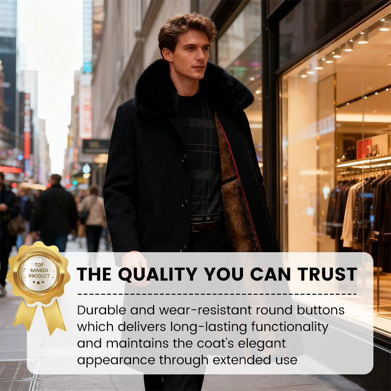 Leonard – Klasyczna zimowa kurtka męska