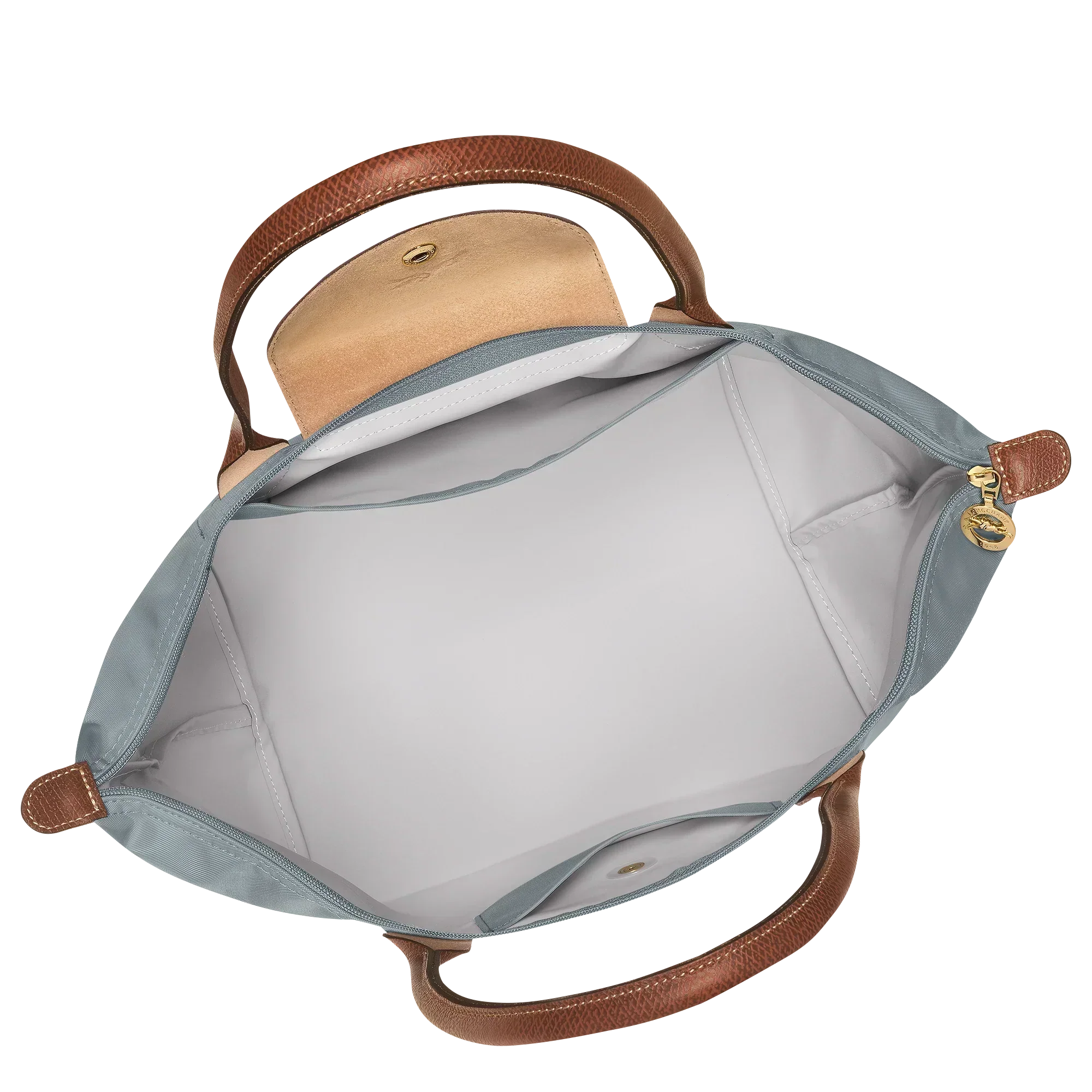 | Duża torba Le Pliage, jasnoszara