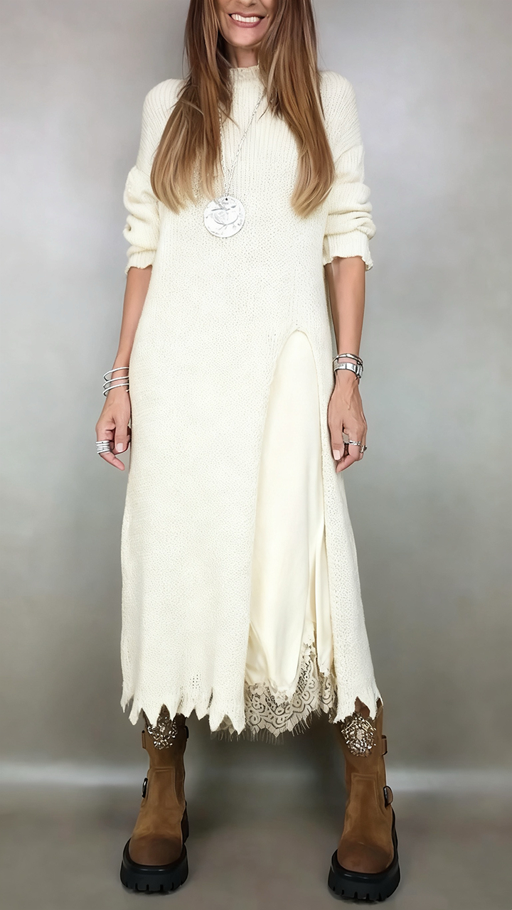 Anarise – Elegancka sukienka maxi