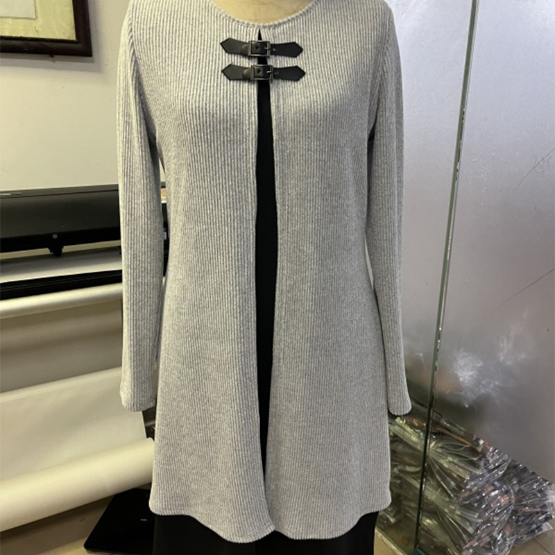 Elina™ – Elegancka dwukolorowa sukienka o kroju A